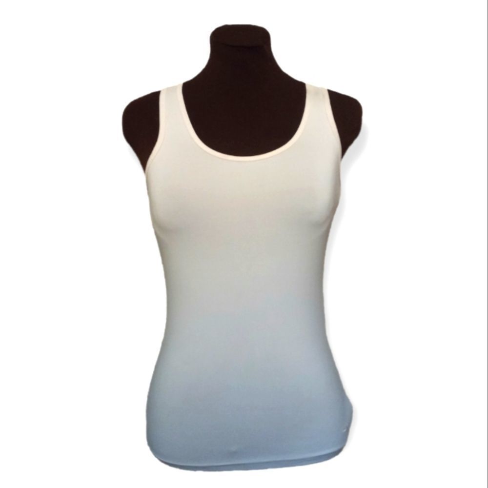 Champion Athletics, White and Blue Ombre 💙 Size Smal l4-6, Racer Back.